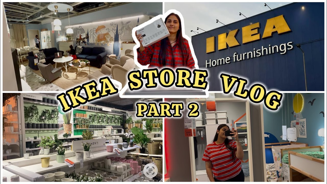 SHOPPING HAUL - IKEA VLOG (PART-2) #youtubevideo  #shopping #unboxing #homedecor #ikea 