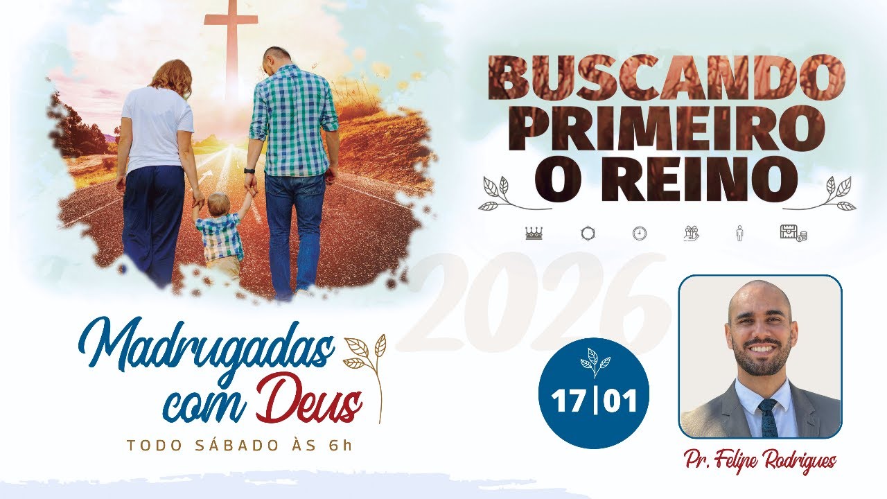 MADRUGADAS COM DEUS | PR. FELIPE RODRIGUES