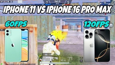 IPHONE 11 60FPS | IPHONE 16 PRO MAX 120FPS | 1V1 TDM CHALLENGE 