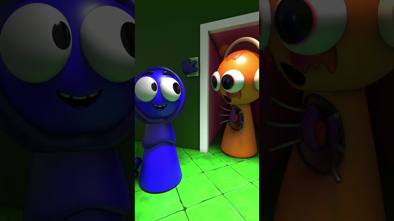 Sprunki Jevin HORROR Trick 