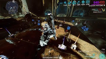 Warframe Tenet Exec kill Juggernaut 225 lvl in 1 hit.