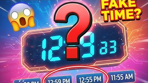 “Spot the Fake Time — Only 1% Get It Right!”