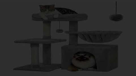 A must-have product! Cat tree Cat Tower for Indoor Cats 2 Styles Cat Activity Tree with Cat Scratc