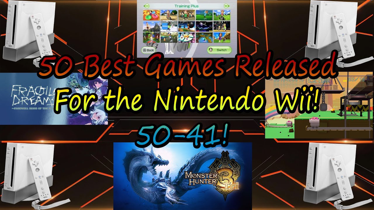 10 Best Games Released For the Nintendo Wii! Ranked 5041! YouTube