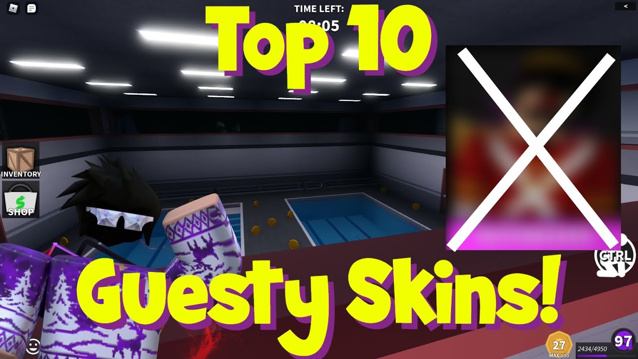 Top 10 Guesty Skins Roblox Guesty YouTube