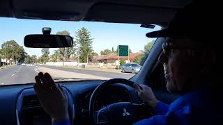 Driving Lesson - Lane Change RIGHT then LEFT - Drive Smart Driving School