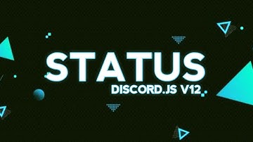 Custom Status Command discord.js v12 | Part 8