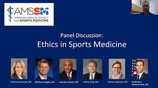 Sports Medicine Ethics Panel Discussion | National Fellow Online Lecture Series