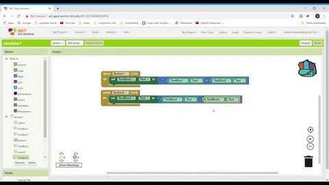 MIT App Inventor Calculator part2