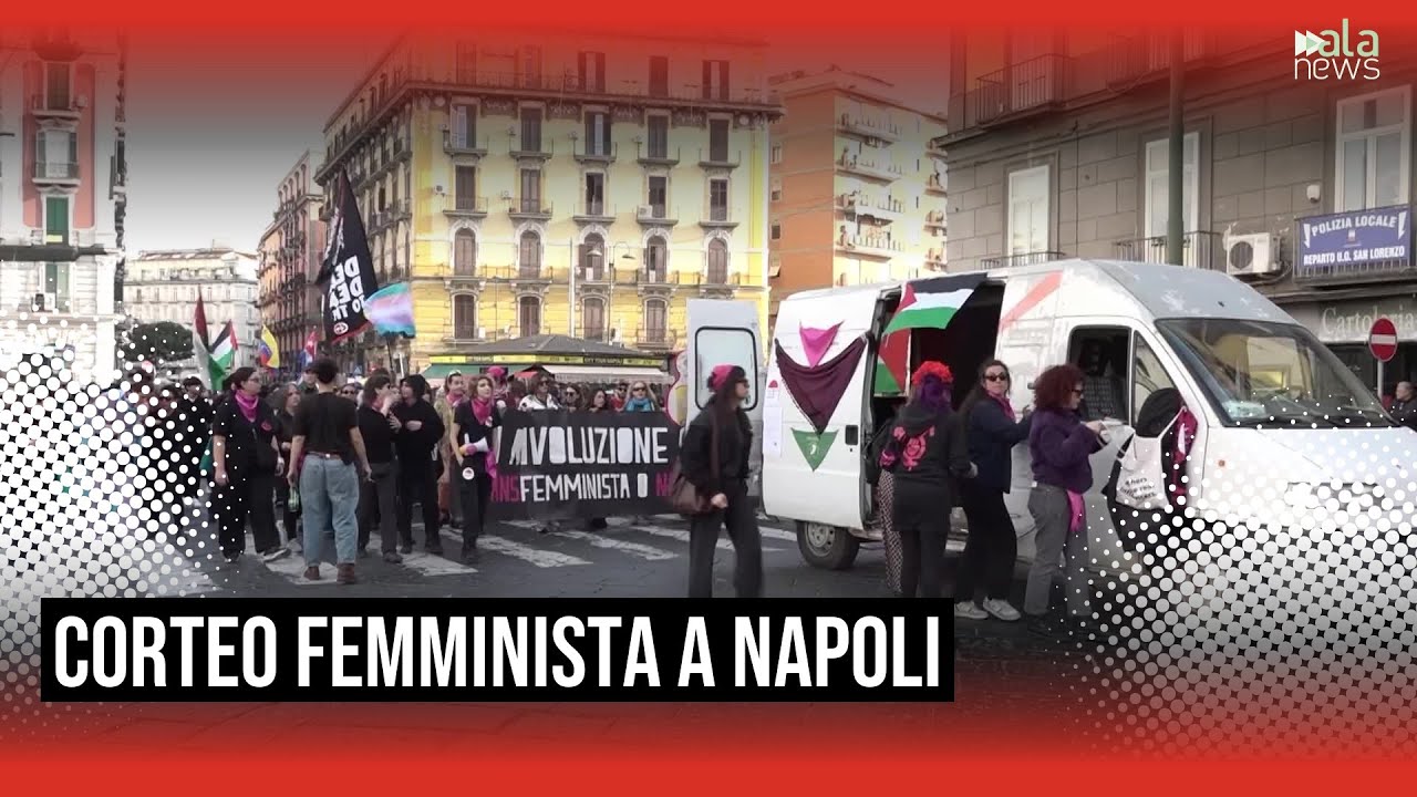 8 marzo, a Napoli corteo di Non una di meno