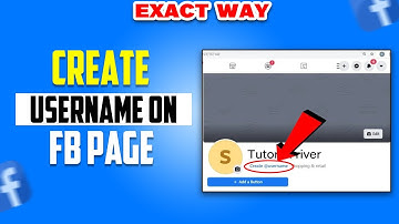 How To Create Username on Facebook Page 2025 [ PC or Laptop ]