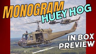 Monogram vintage 1/48 Huey Hog in box preview