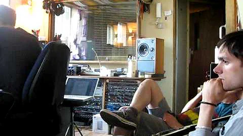Studio session with Robert Harder