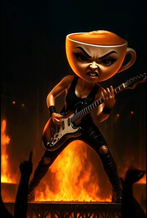 lagu anomali versi rock metal🤘#anomali #brainrotsong #brainrot #ballerinacappuccina #short