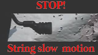 How to stop a bow string