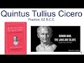 Quintus tullius cicron prteur 62 avant notre re