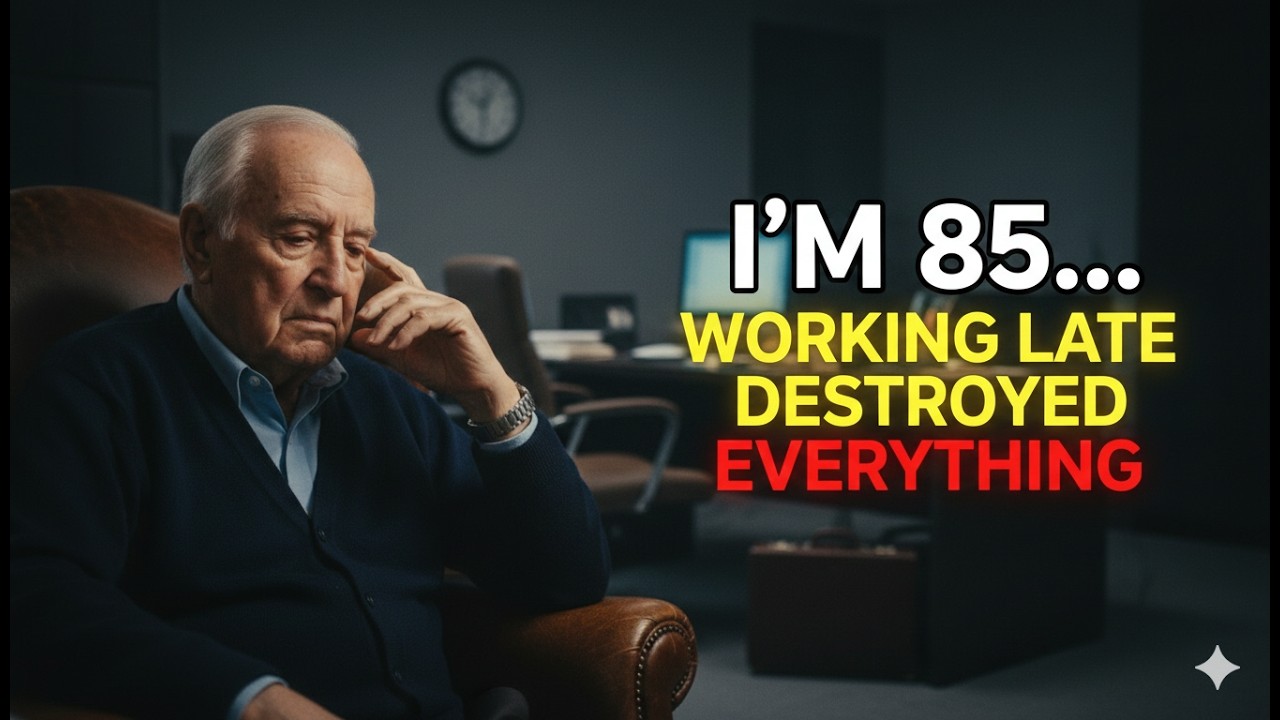 I'm 85… Working Late Destroyed Everything That Mattered
