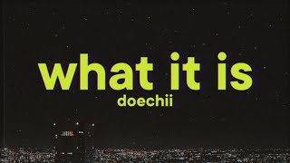 Doechii - What It Is [Lyrics]