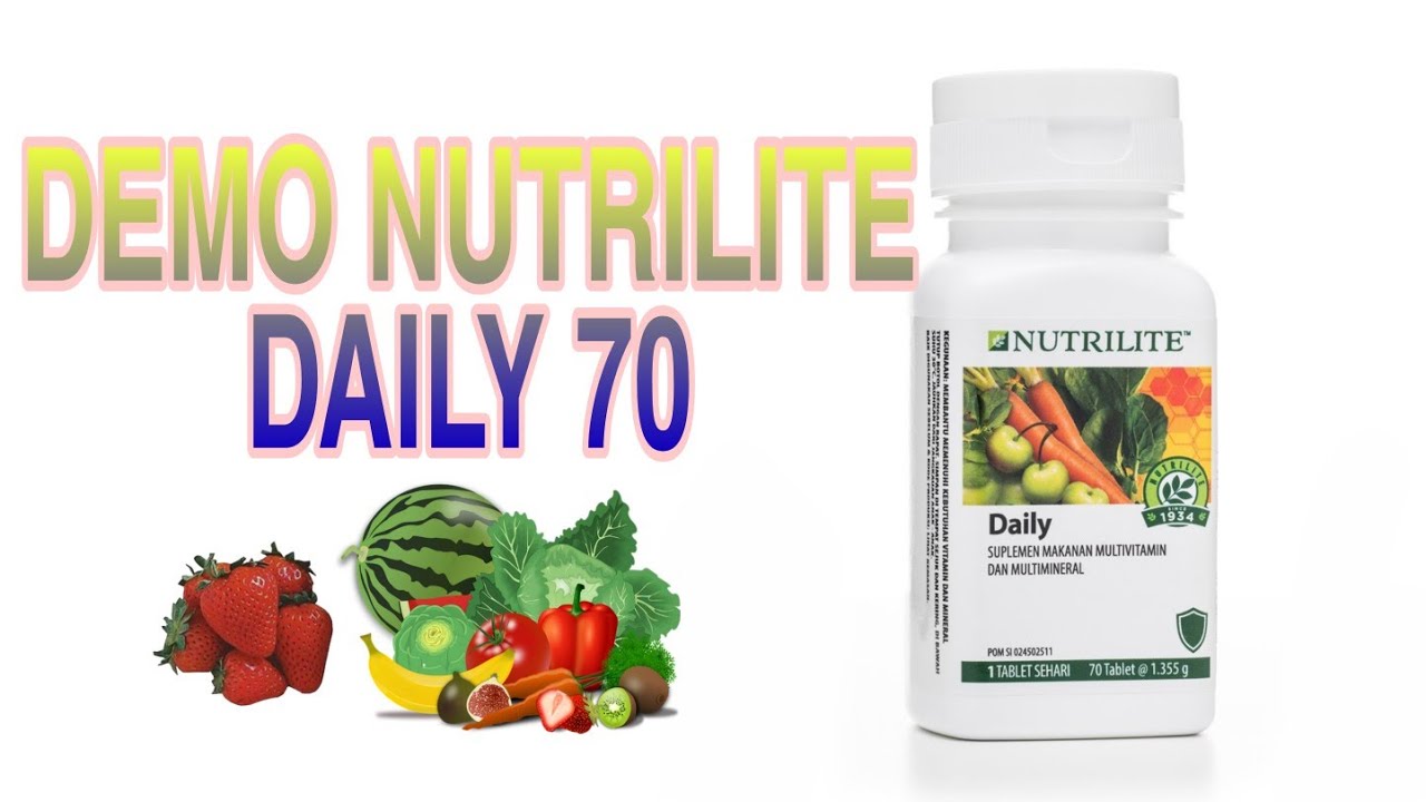 Demo Nutrilite Daily YouTube