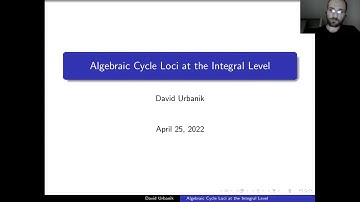 Algebraic Cycle Loci at the Integral Level