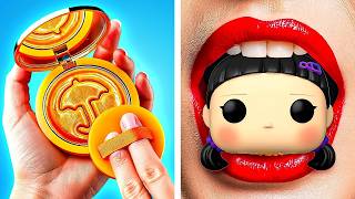 Who Murdered The Squid Game Doll? 🧩 Genius Game Challenge & Hilarious Situations! @kaboomgo