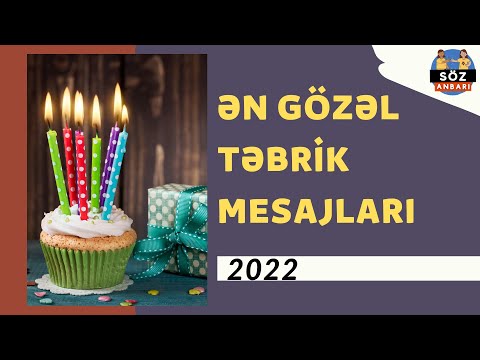 Təbrik mesajları 2022 | Ad günü təbrikləri