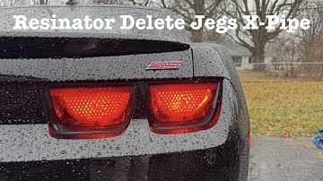 New X Pipe Installed On My 5th Gen Camaro SS