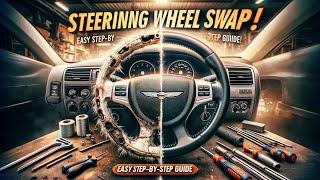 How to remove a steering wheel & airbag | 2004 Chrysler Crossfire Upgrade by Jr's Gasoline Alley 1,065 views 6 months ago 6 minutes, 56 seconds