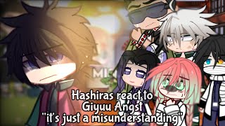 Hashiras react to Giyuu Angst "It's just a misunderstanding"