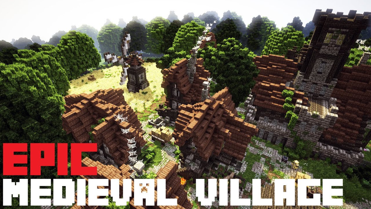 minecraft medieval village download