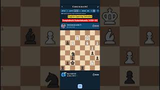 English Opening Defeated #chess #games #railwaycontent #railvlogger #trending #shorts #viral #travel