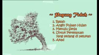 Payung Teduh Album ~ Resah - Angin pujaan hujan - Menuju senja - Akad -perempuan yg sedang dipelukan