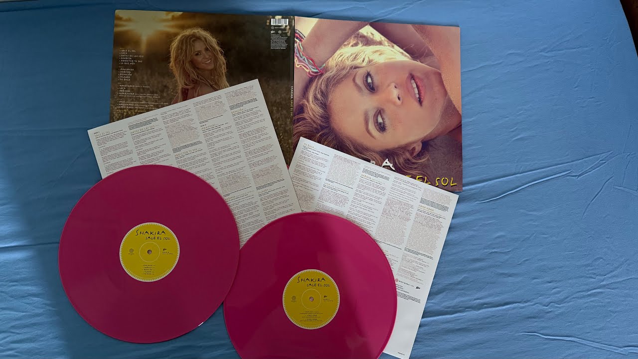 Unboxing: Shakira - Sale El Sol (Vinyl Version 2024)