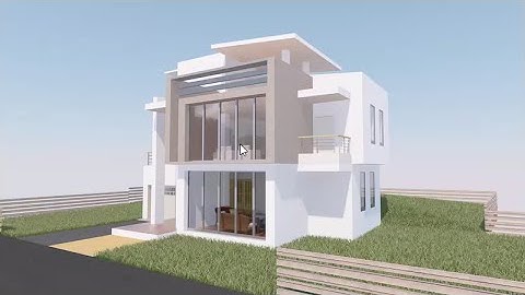 CineRender 01 - Render Settings and Exterior Rendering