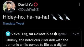 Veve Pleases Horror Fans David Yu Speaks On The Veve Logo Again Speculation On Mini Bull Run