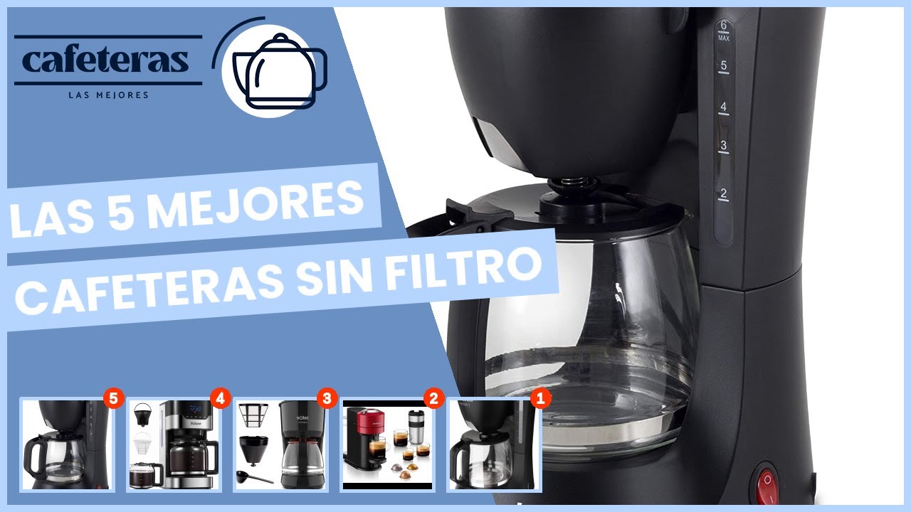 Cafetera de Goteo o Vertido de Cerámica negra con filtro sin papel