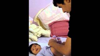 Iury Trocando Fralda Da Luna - 1 Mês