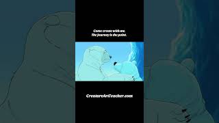 #Snow Bear #animation #drawing #humanmade #creatureartteacher #aaronblaise