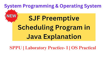 sjf preemptive scheduling program | spos practical sppu | sjf preemptive scheduling algorithm in OS