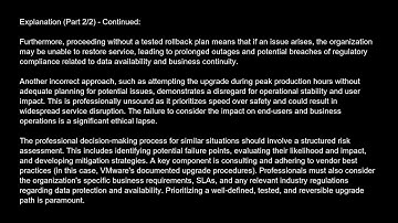 2V0 621 VMware Certified Professional 6   Data Center Virtualization Free Practice Test And Answers