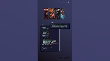 🤩 pure css expanding image gallery #shorts