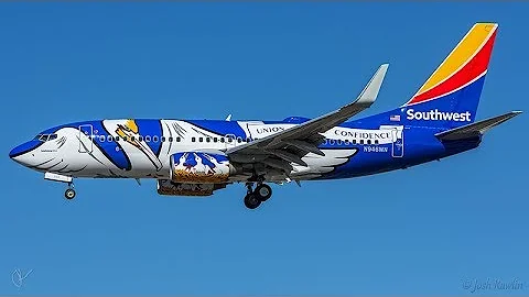 Southwest Airlines' Louisiana One makes its first arrival in Dallas [4K]