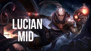 League of Legends - Hired Gun Lucian Mid - Full Game Commentary