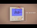 Prowarm™ - How To Use The ProDigital™ Thermostat - Available at  BuyBrandTools com - YouTube