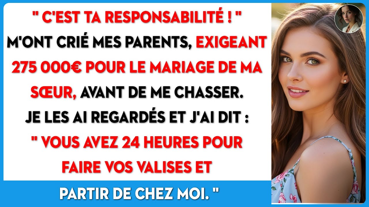 On m'a demandé de payer son mariage, jusqu'à découvrir que leur maison m'appartient.