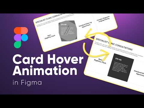 Card Hover Animation Using Figma | Figma Tutorial #figmaanimation #figmatutorial #figmaforbeginners