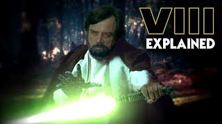 Luke's Green Lightsaber Location Explained! Star Wars The Last Jedi