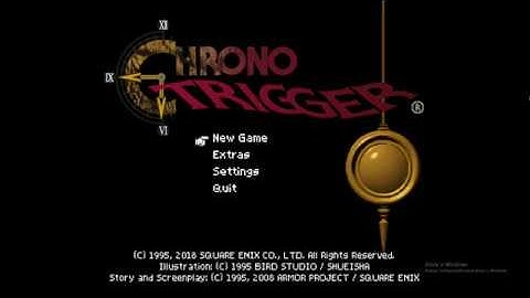 Chrono Trigger Part 1 The Greatest RPG ever made?