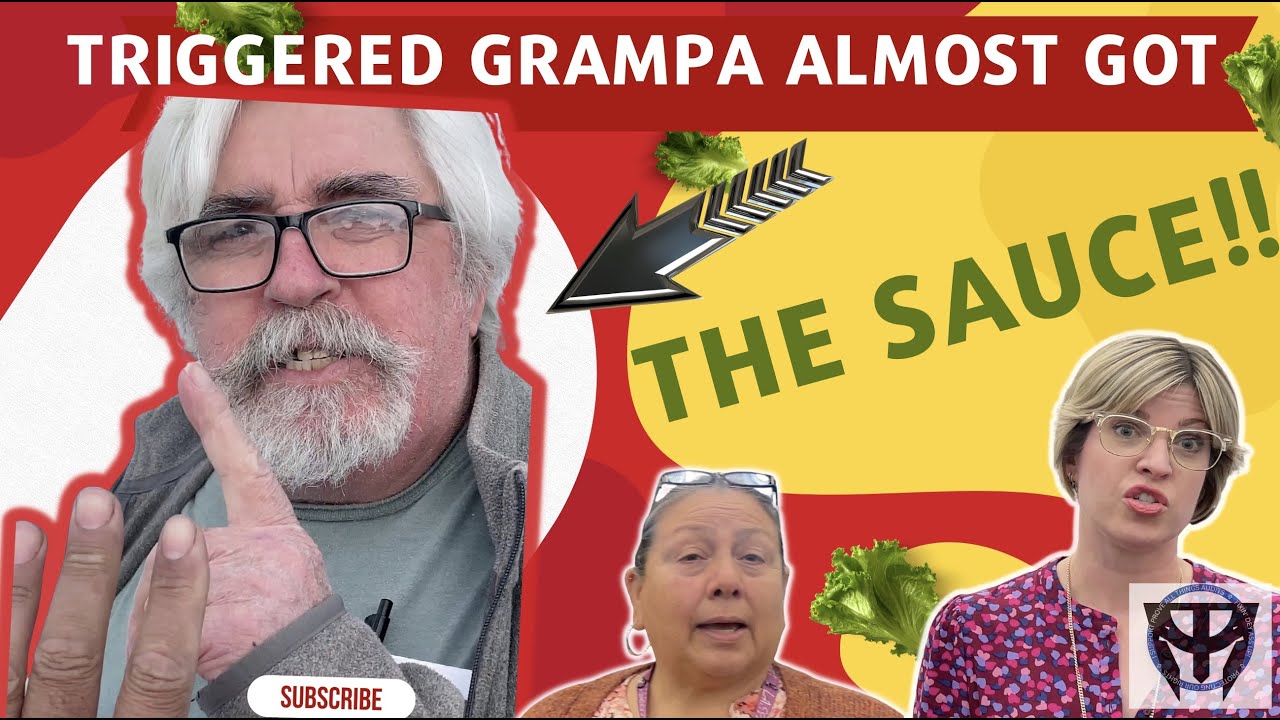 Triggered Grampa almost SAUCED!! First amendment audit 2023 Bellflower