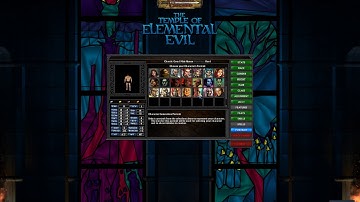 The Temple of Elemental Evil Party Creation Gameplay 1